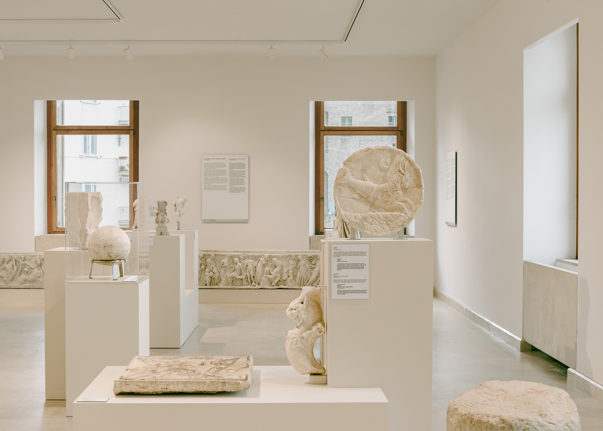 Roman Collection Exhibition at MANM_Andrea Tabocchini Architecture