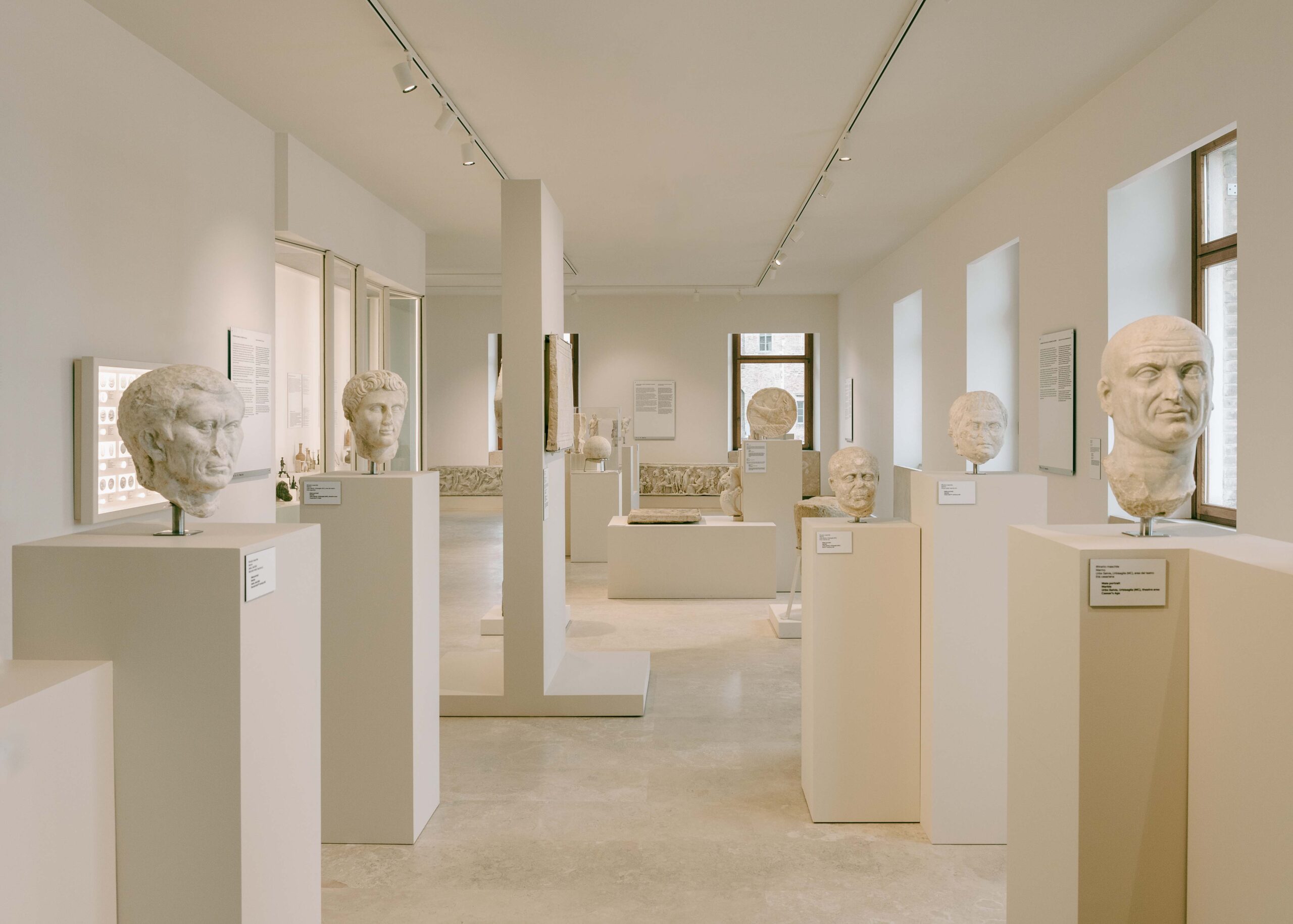 Roman Collection Exhibition at MANM_Andrea Tabocchini Architecture